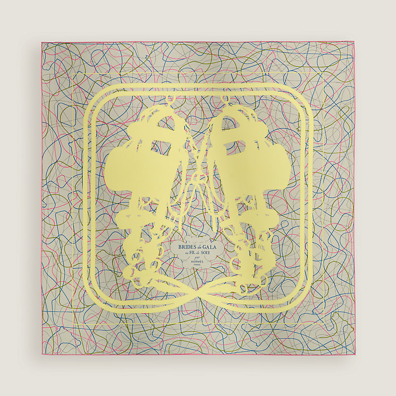 Brides de Gala au Fil de Soie scarf 90 | Hermès USA